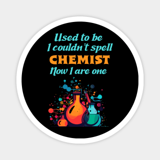 Funny Chemist Profession Magnet